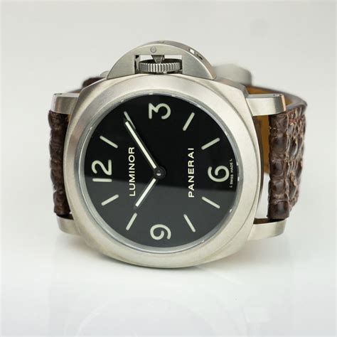 Panerai Luminor Base Titanio : PAM 176 PAM00176 : Titanium